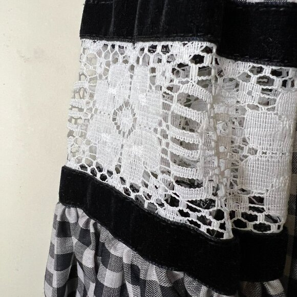 Vintage Victor Costa long-sleeved blouse, size 12 (runs small) - Picture 3 of 6